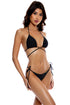 Luli Fama Jetset Luli Seamless Ruched Back Brazilian Tie Side Bottom